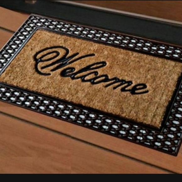 Style Selections Styleselections 2-ft x 3-ft Brown Rectangular Indoor Door Mat - Picture 1 of 4